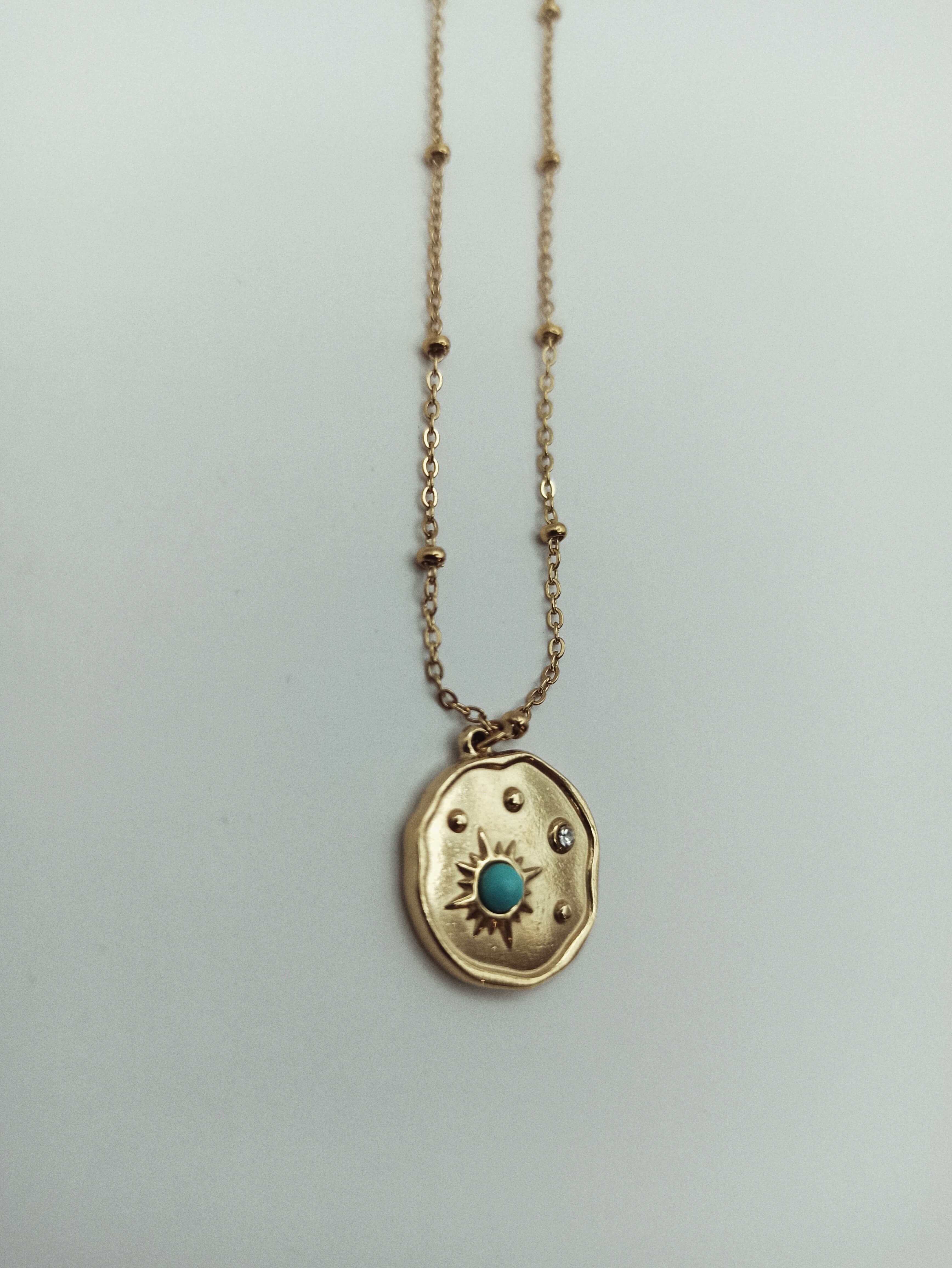 Moon Necklace - Pajaritos