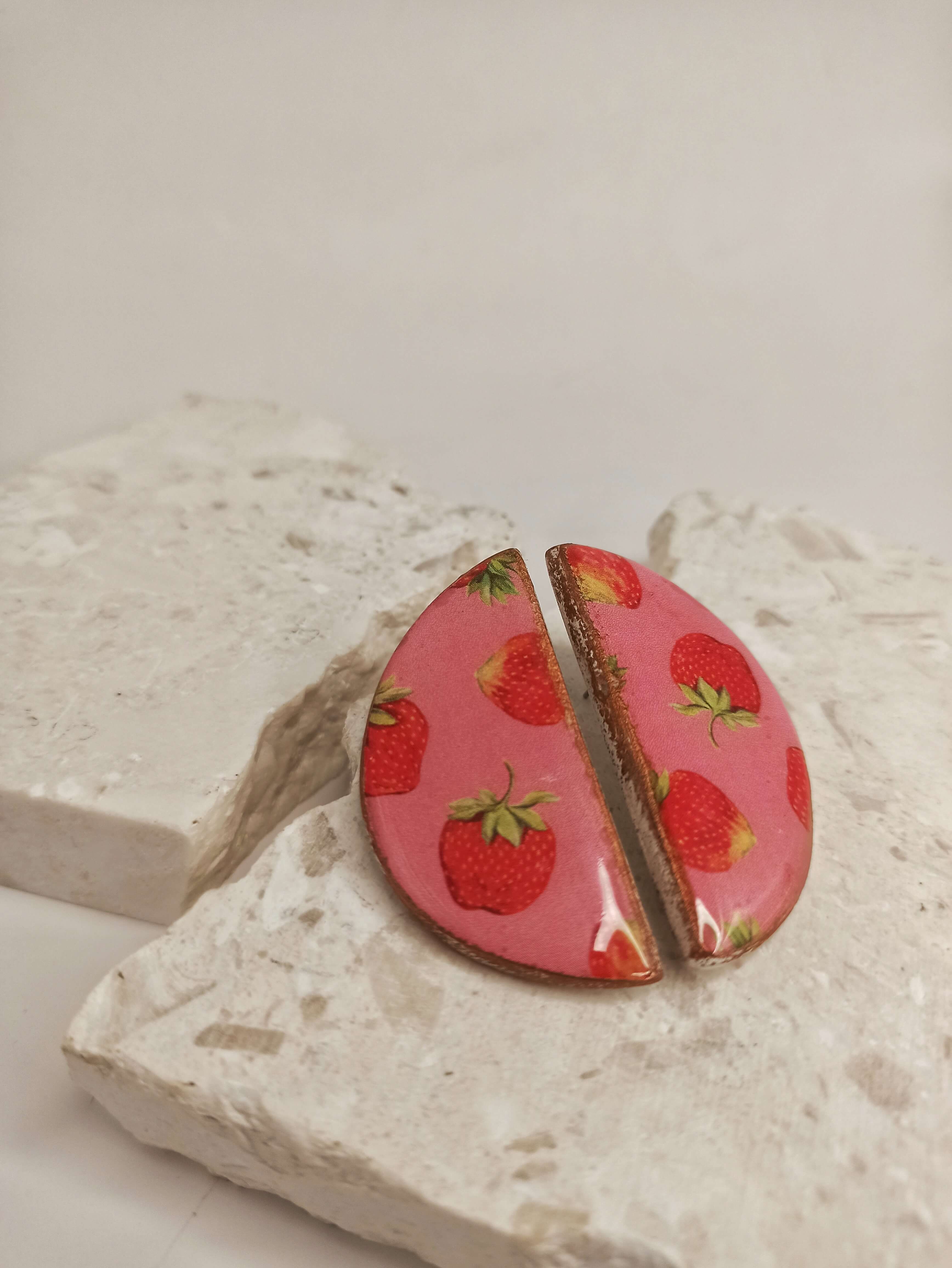 Strawberry Semi Clays
