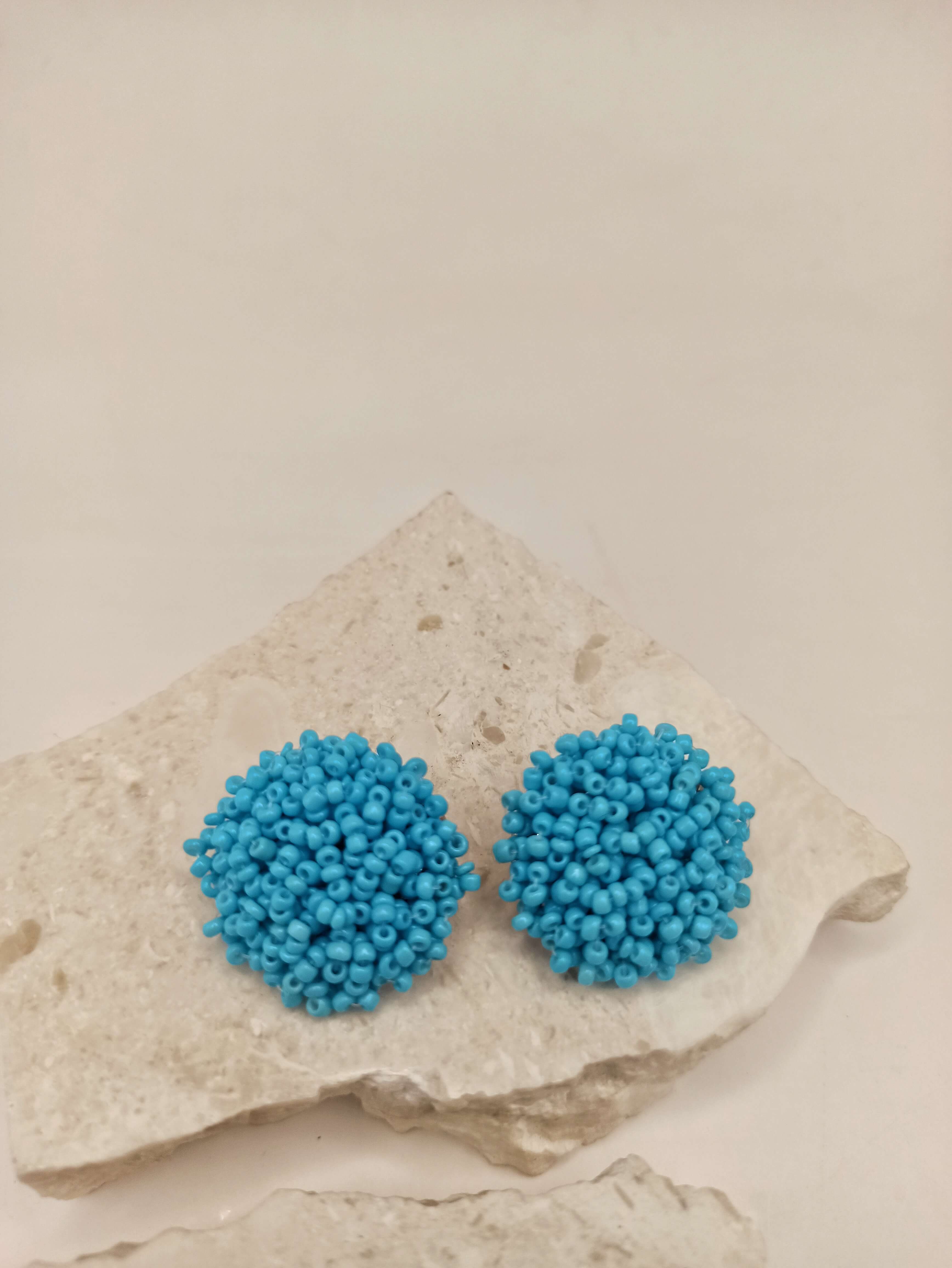 Oasis Blue Miyuki Studs