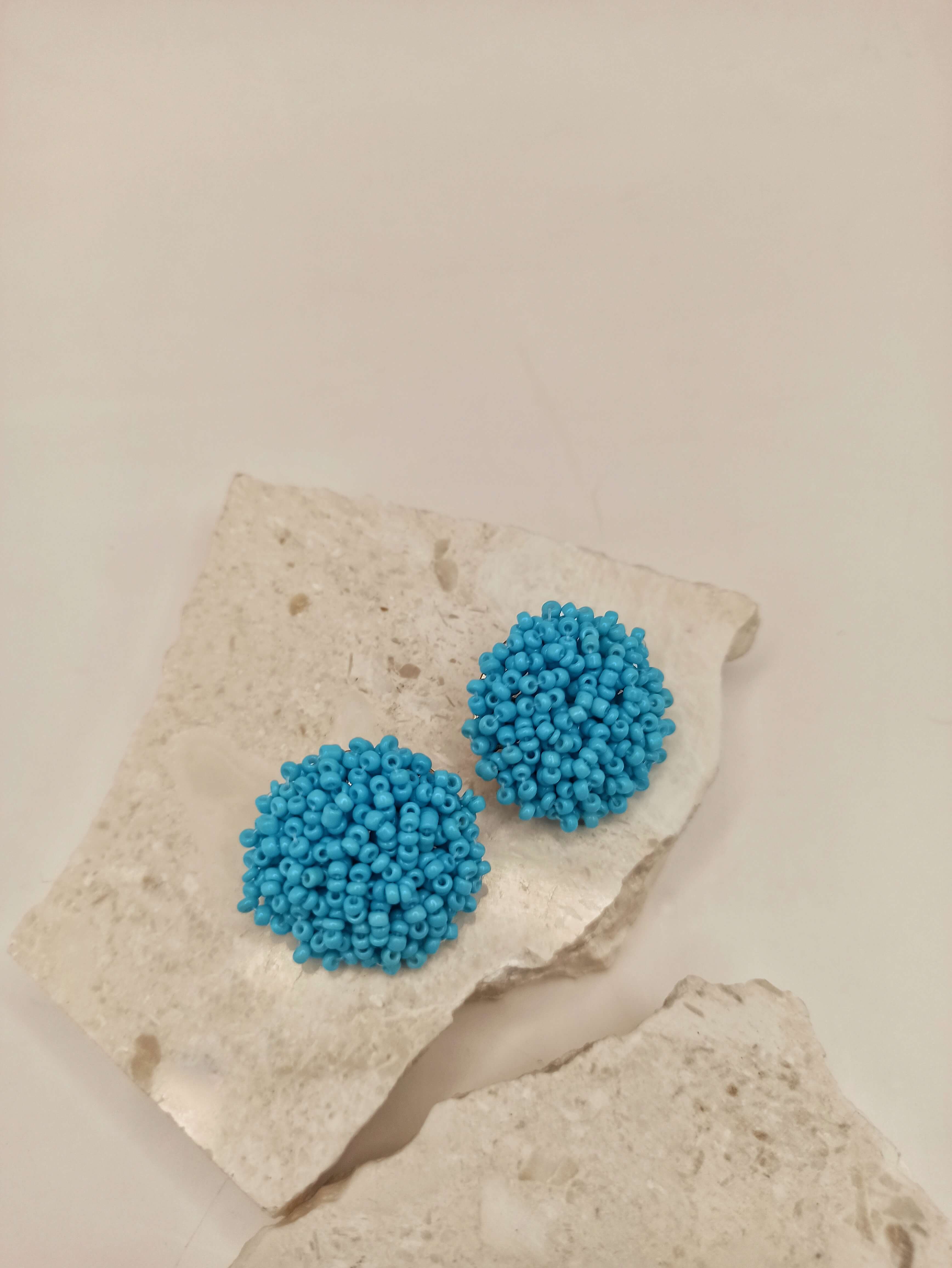 Oasis Blue Miyuki Studs