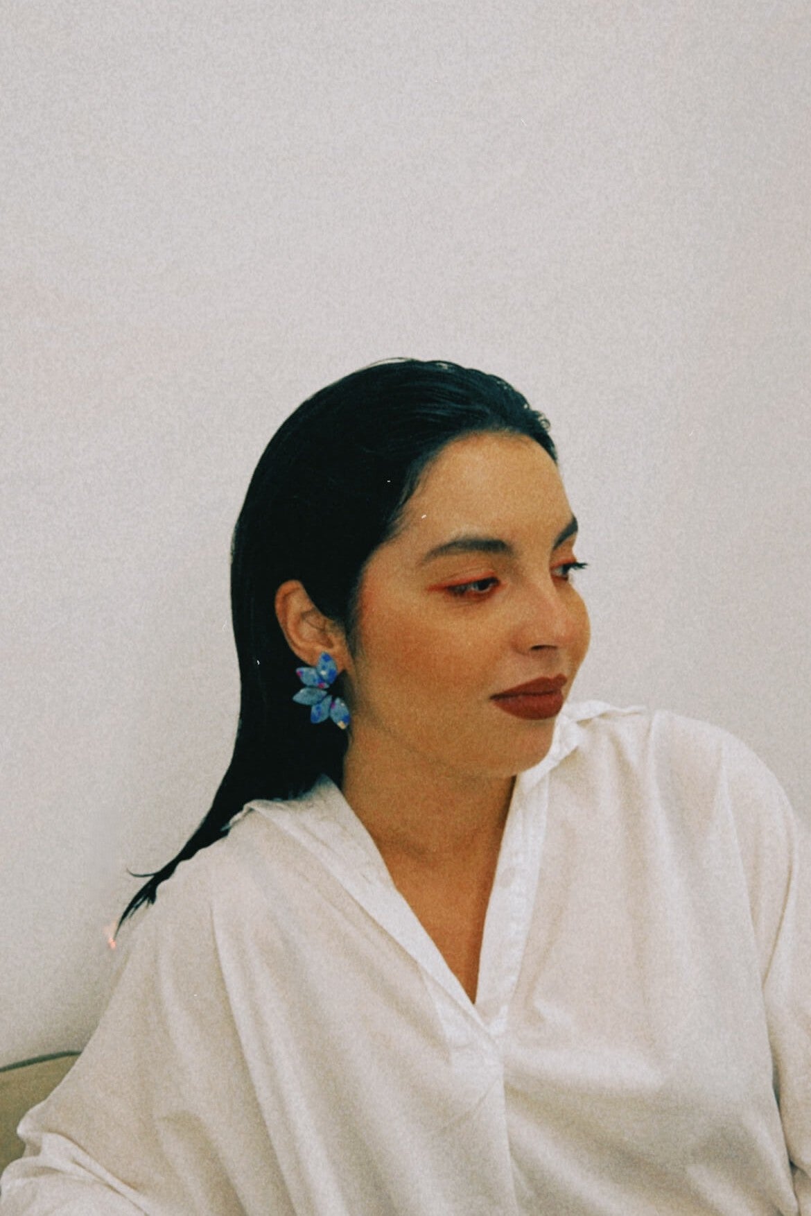 Χειροποιητα πρωτοτυπα σκουλαρικια για δωρο γυναικεια κοσμηματα μποχο εντυπωσιακα καρφωτα μεγαλα μοναδικα pajaritos