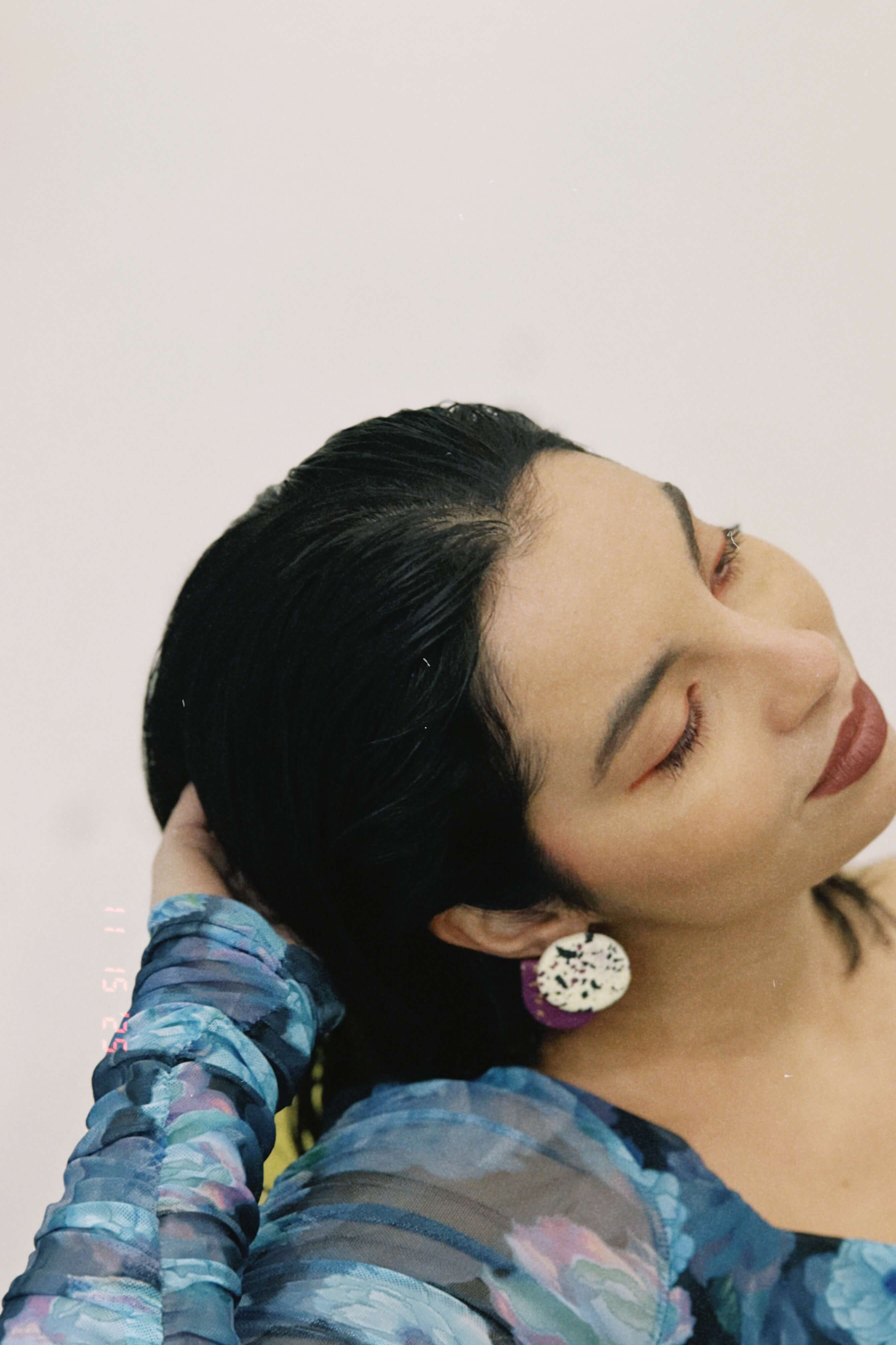 Χειροποιητα σκουλαρικια απο πολυμερικο πηλο μοντερνα γυναικεια δωρα πρωτοτυπα ιδιαιτερα γεωμετρικα κοσμηματα pajaritos