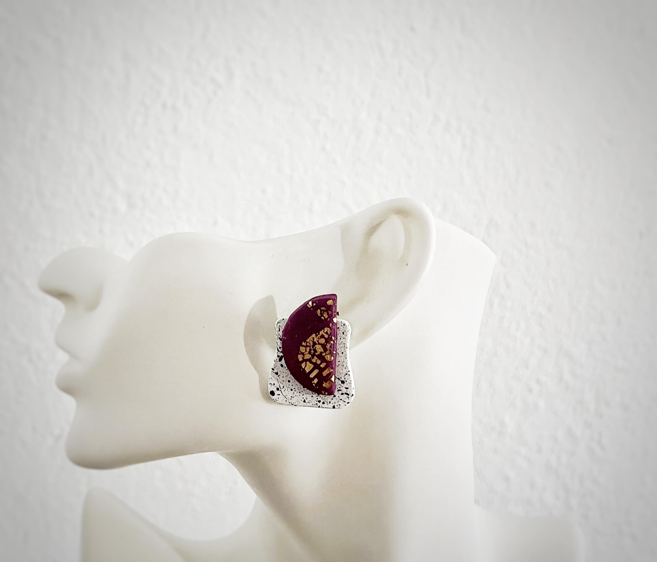 Περιεργα σκουλαρικια χειροποιητα ιδιαιτερα κοσμηματα γυναικεια για δωρο μινιμαλ απο πηλο οικονομικα pajaritos