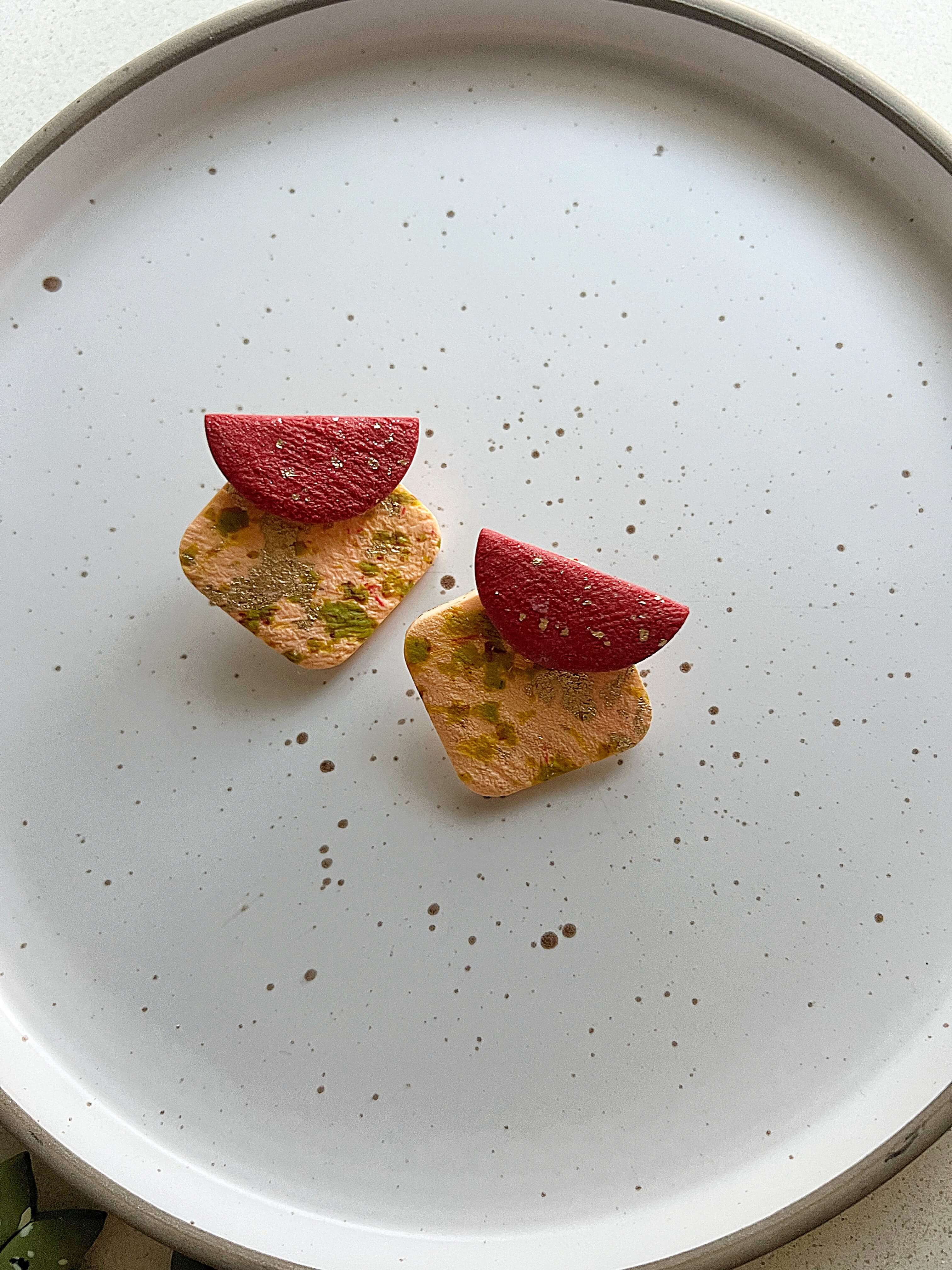 Χειροποιητα σκουλαρικια χονδρικης ελληνικα οικονομικα εντυπωσιακα κοσμηματα γυναικεια μοντερνα απο πολυμερικο πηλο pajaritos